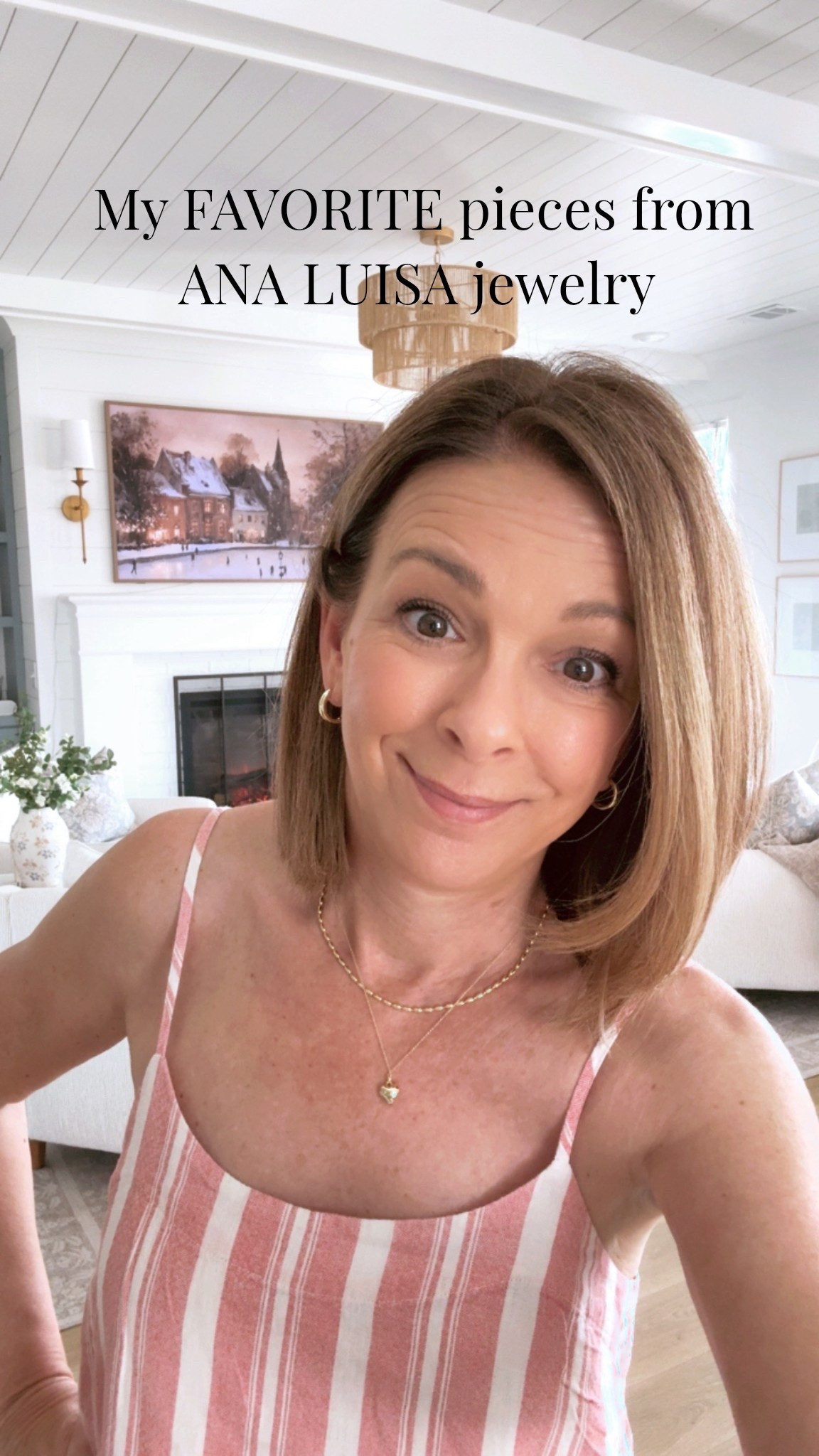 My favorite every day jewelry will always be @Ana Luisa for the cute and timeless designs, non tarnishing gold, and quick ship! Their 2 year warranty is just icing on the cake! 

Here are a few of my favorite pieces including these simple gold hoops that come in 3 sizes! (I’m wearing the medium) and this great layering chain. 

Perfect for you, your daughters, or to gift to someone special! 

#ad #analuisa #analuisany #analuisaambassador #bestdeals