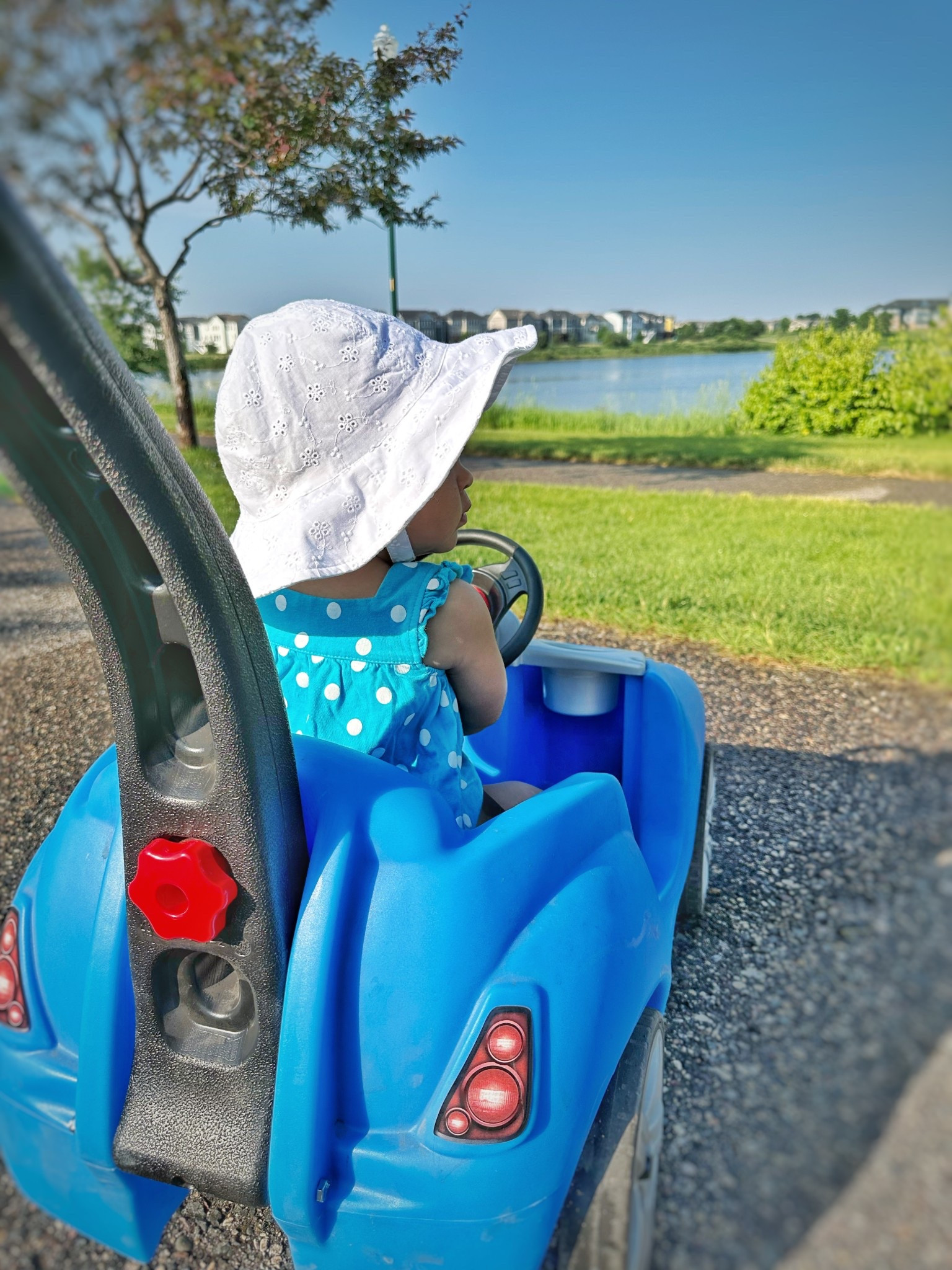 Spring is here and that means the BEST push car is out! This has been so great for our toddler to not be bored on our walks and makes it fun!🚙 beep beep! 

#LTKdayinmylife #LTKBaby #LTKKids