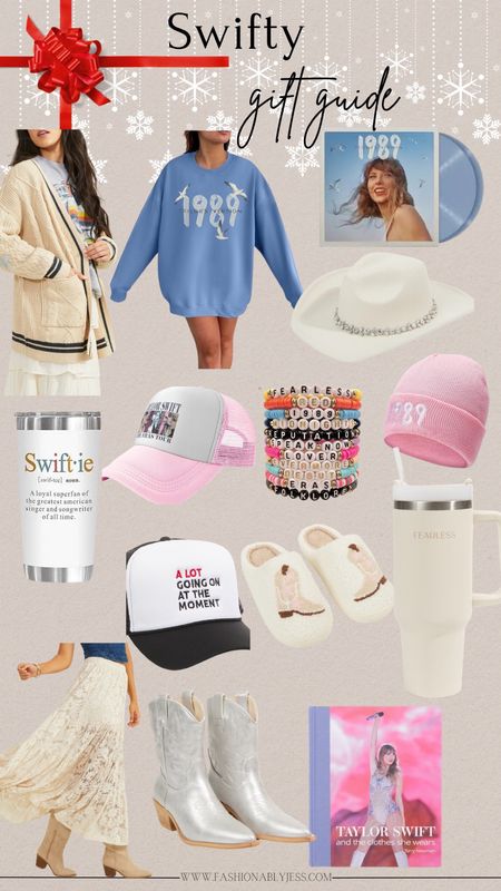 Swiftie gift guide! So many cute gift ideas for the Taylor swift lover in your life! 

#LTKstyletip #LTKGiftGuide #LTKfindsunder100