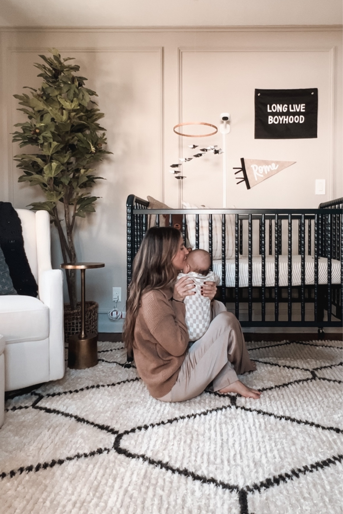 Baby boys nursery vintage sports theme accent wall spindle crib 

#LTKbump #LTKbaby #LTKhome