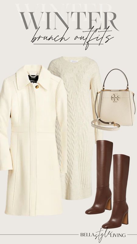 Winter style | knee high boots | winter whites | holiday outfit | winter style | sweater dress 

#LTKHoliday #LTKstyletip #LTKworkwear