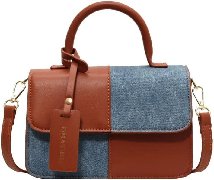 Checkered Shoulder Bag for Women,Small Leather Crossbody Bag,Fall Trendy Luxury Handbags Top-Hand... | Walmart (US)