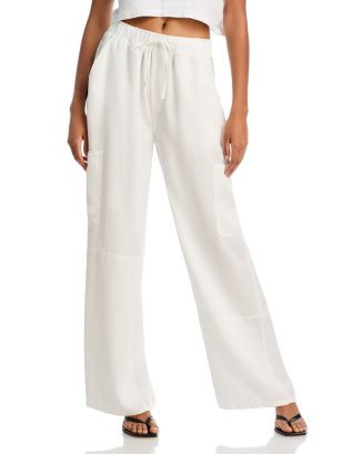 AQUA Chambray Cargo Pants - Exclusive  | Bloomingdale's Women | Bloomingdale's (US)