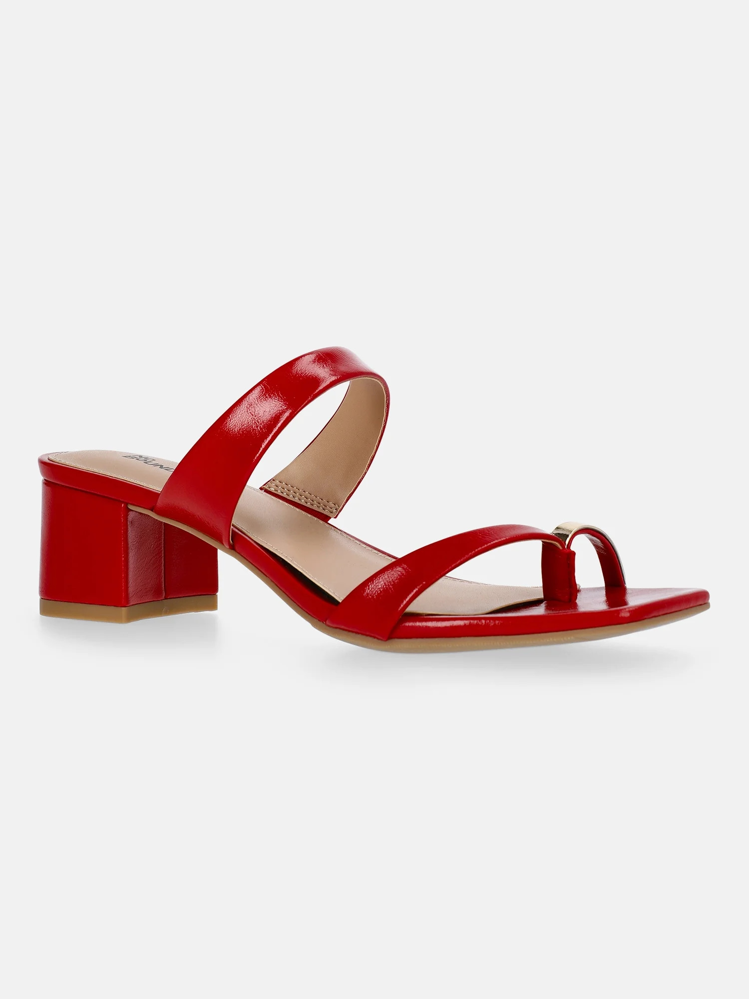 No Boundaries Embellished Toe Ring Sandals, Women's - Walmart.com | Walmart (US)