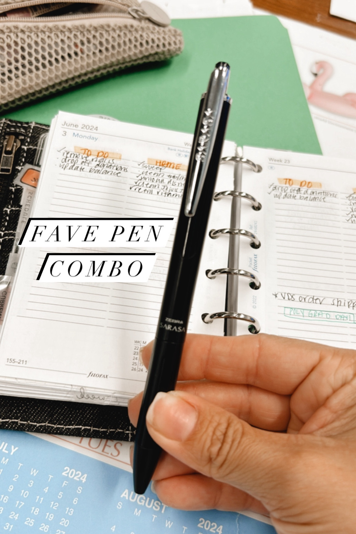 Everyday planner pen