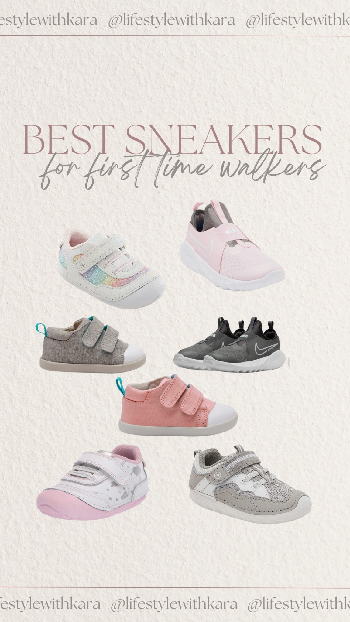 Best first walking sneakers!
The brand stride rite & Ten Little will always be my NUMBER 1 choices!

#LTKbaby