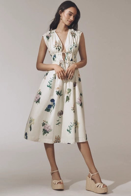 En Saison Ashley Sleeveless Midi Dress | Anthropologie (US)