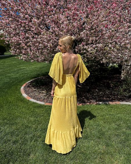 Butter yellow dresses 🌼

This flutter sleeve maxi dress is gorgeous for Summer ☺️ I’m wearing the XS and I love how lightweight and flowy it is. 

It’s so versatile and can be worn as a casual brunch outfit, family photos dress, Mother’s Day outfit, bridal shower guest dress, etc. I’ll link a few of my favorite butter yellow dresses below.

Summer outfit, Summer dress, date night outfit, spring date outfit, Amazon outfits, spring Amazon dress, baby shower guest dress, yellow dresses, yellow maxi dress, vacation dress, vacation dinner outfit, vacation outfit, butter yellow dress, flutter sleeve dress, long yellow dress, yellow wedding guest dress, garden party dress, Summer dinner party dress

#LTKSaleAlert #LTKSeasonal #LTKFestival