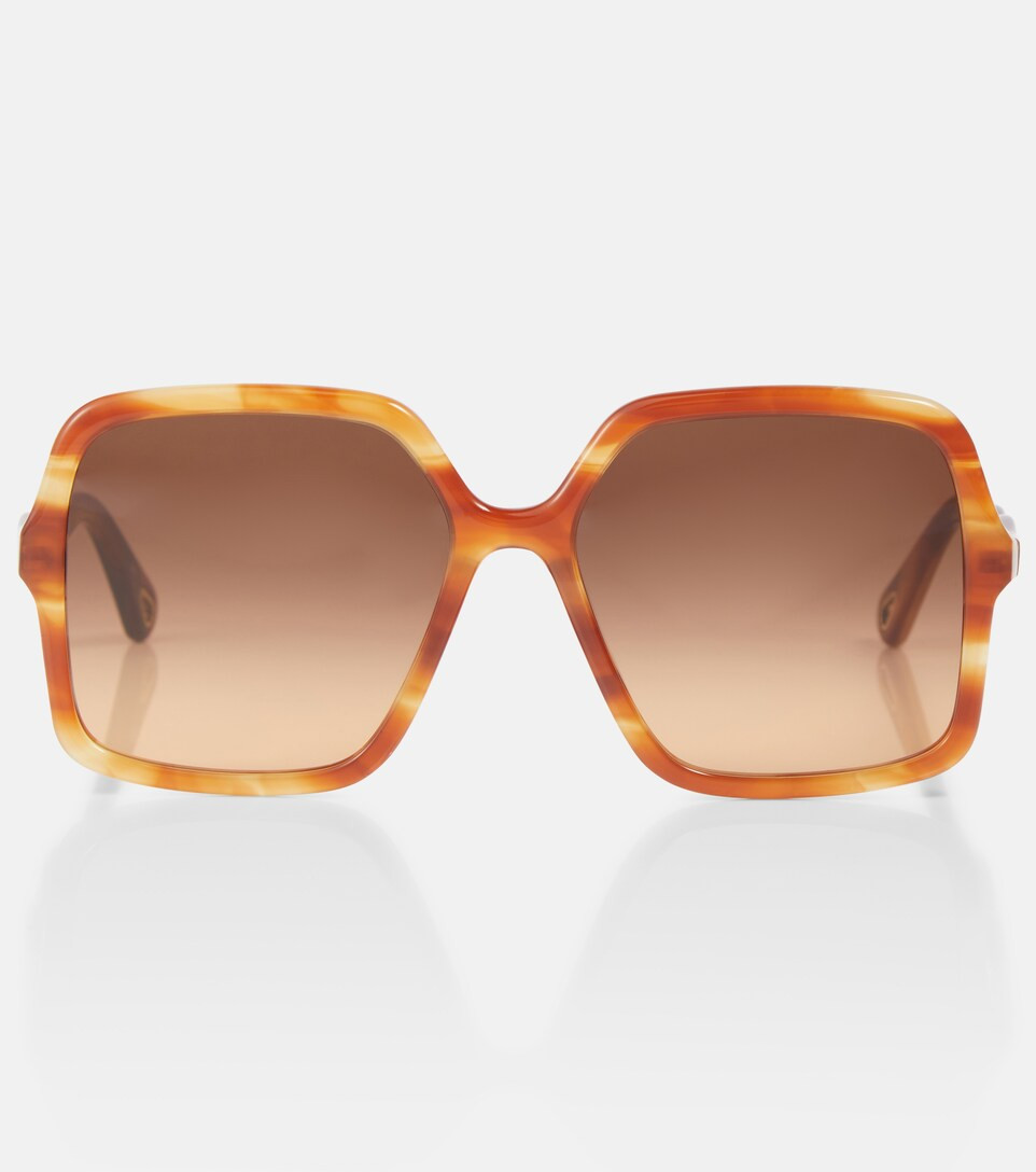 Oversized tortoiseshell sunglasses | Mytheresa (INTL)