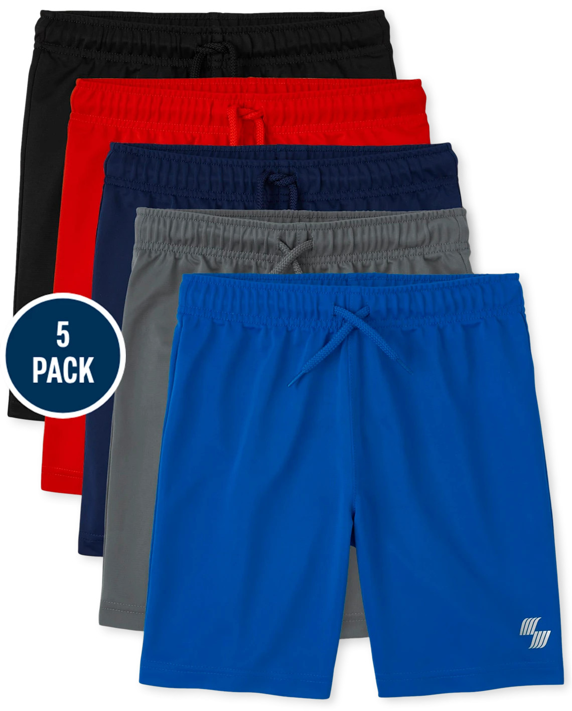 Boys Basketball Shorts 5-Pack - multi | The Children's Place