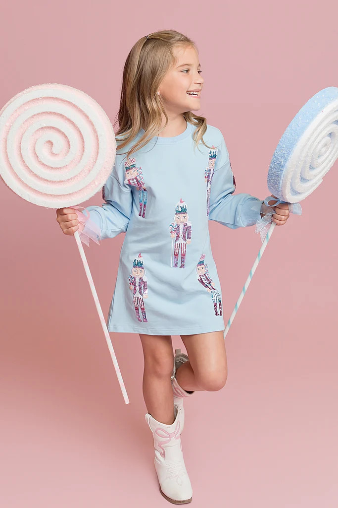 Light Blue Nutcracker Dress | Belle Cher