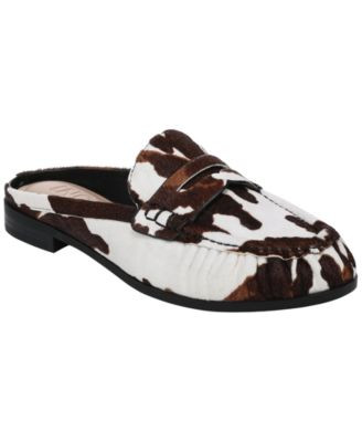 I.n.c. International Concepts Marblee Mules, Macy's Exclusive - Black | Macy's