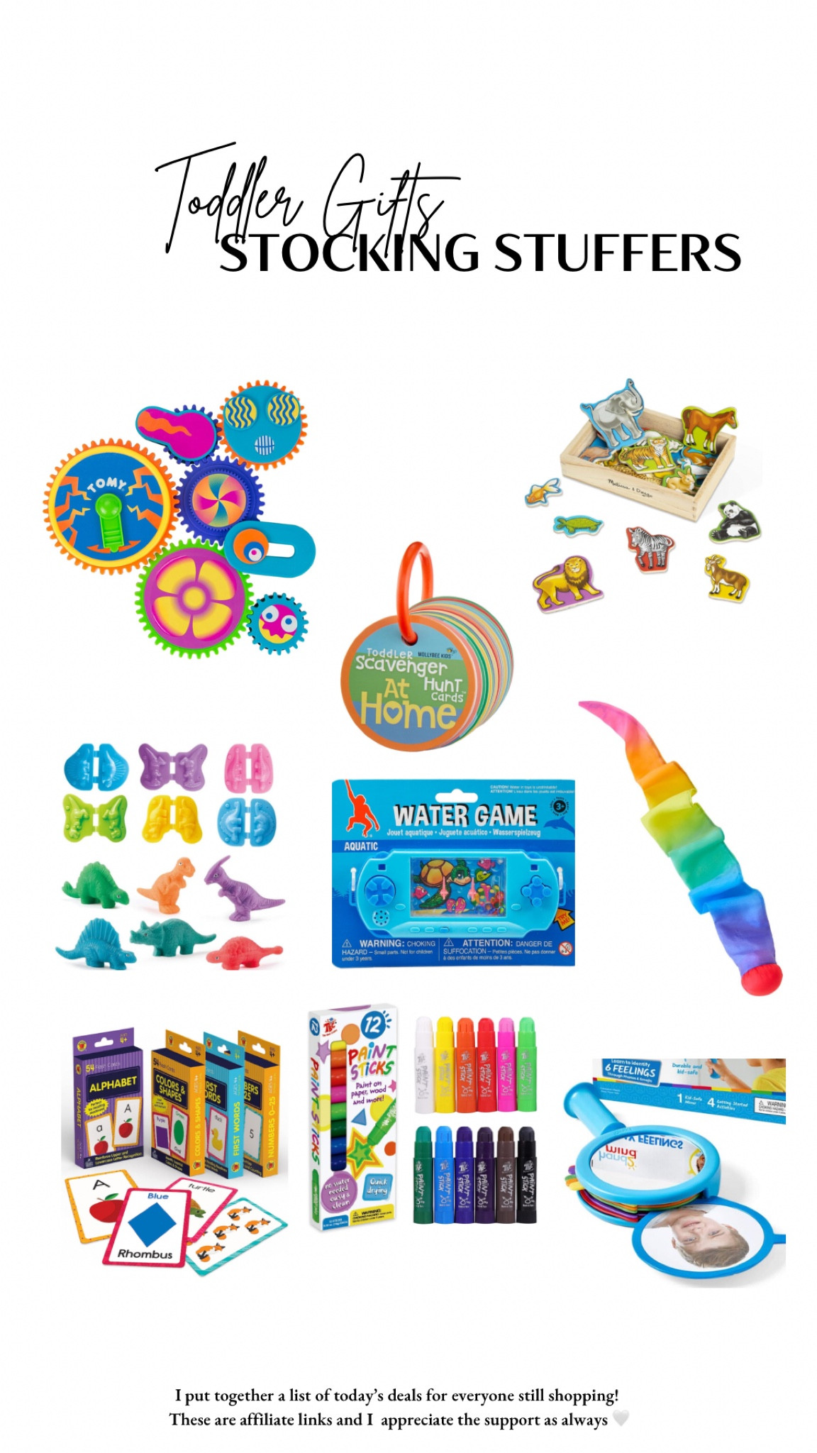 Affordable Toddler stocking stuffers! 

#LTKkids #LTKGiftGuide