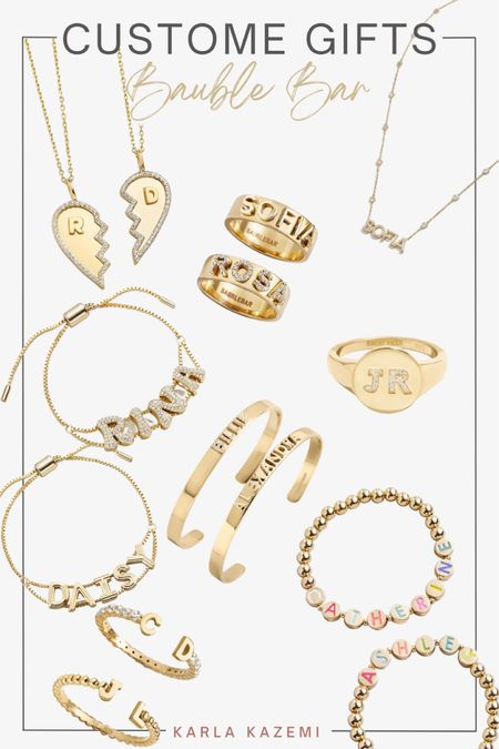 Sale alert! 20% off code HURRY!

Perfect gift guide for this holiday season! I love personalized gifts, they’re so sweet and well thought out. And I love BaubleBar and all their amazing products. 

Here are my fave personalized jewelry pieces! Add a full name or just an initial. Such a sweet and sentimental gift❤️






Holiday gift guide, Christmas gift, Hanukkah gift, personalized gift, personalized jewellery, sale alert, gift for mom, gift for grandma, gift for granny, gift for her, gift for girlfriend, gift for daughter, gift for friend, friend gift, gift for auntie, cute gift, jewellery, gold jewellery, Christmas present, holiday gift guide.

#LTKsalealert #LTKHoliday #LTKGiftGuide
