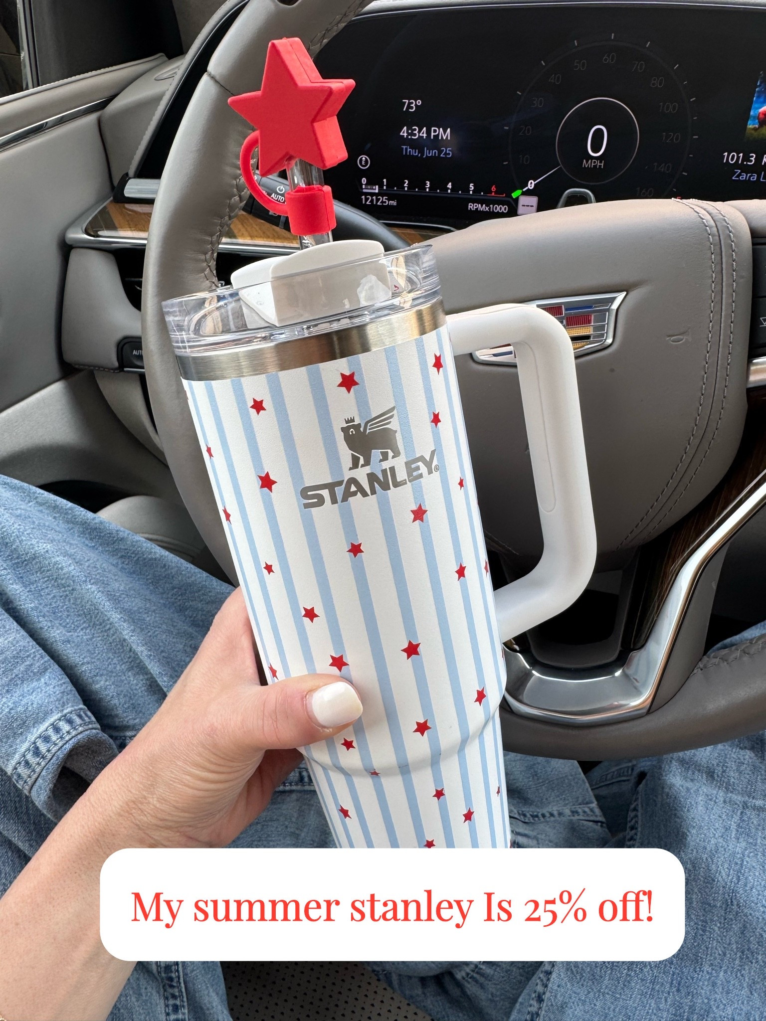 My summer Stanley is currently 25% off! Perfect for 4th of July festivities!

#LTKSaleAlert #LTKSeasonal #LTKHome