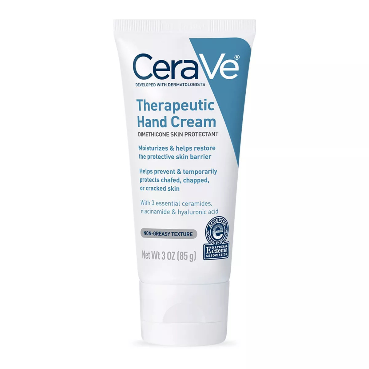 CeraVe Therapeutic Hand Cream for Dry Cracked Hands Unscented - 3oz | Target