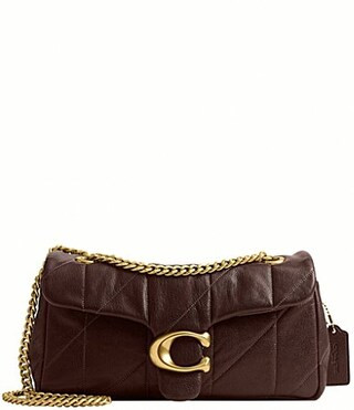 COACH Tabby 26 Soft Quilted Slouchy Leather Chain Shoulder Bag - Maple | Dillard's