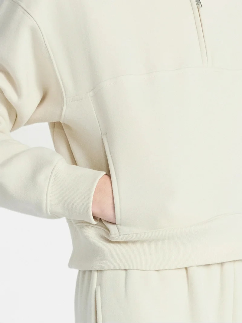 No Boundaries Fleece Half Zip Pullover, Women's | Walmart (US)