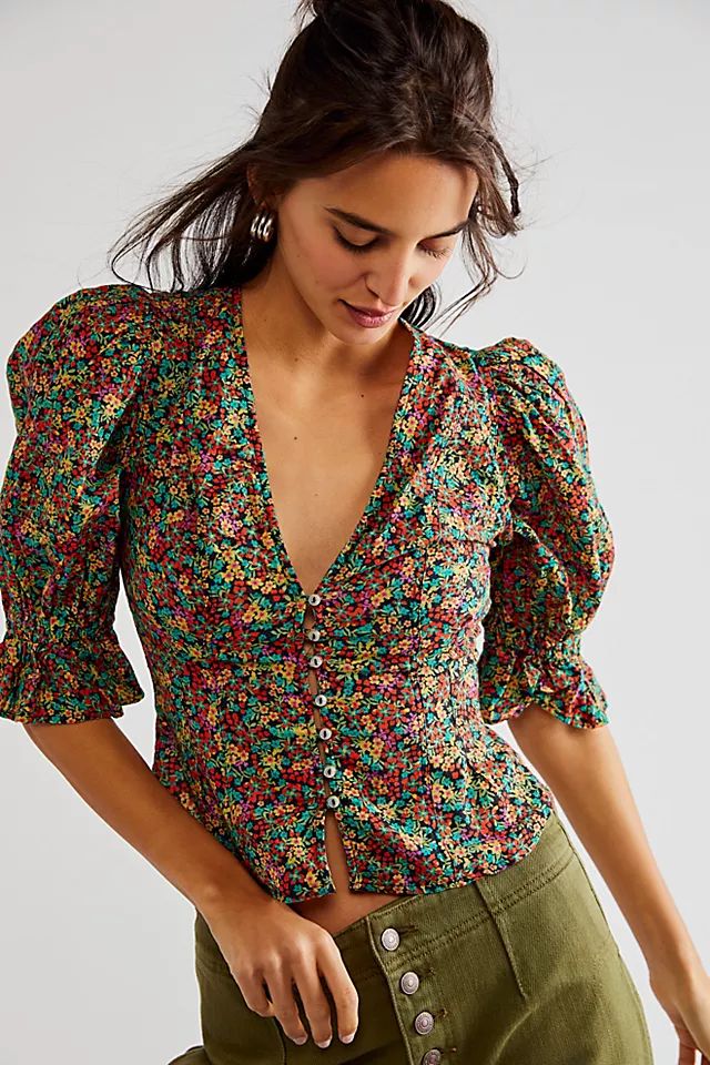 I Found You Printed Top | Free People (Global - UK&FR Excluded)