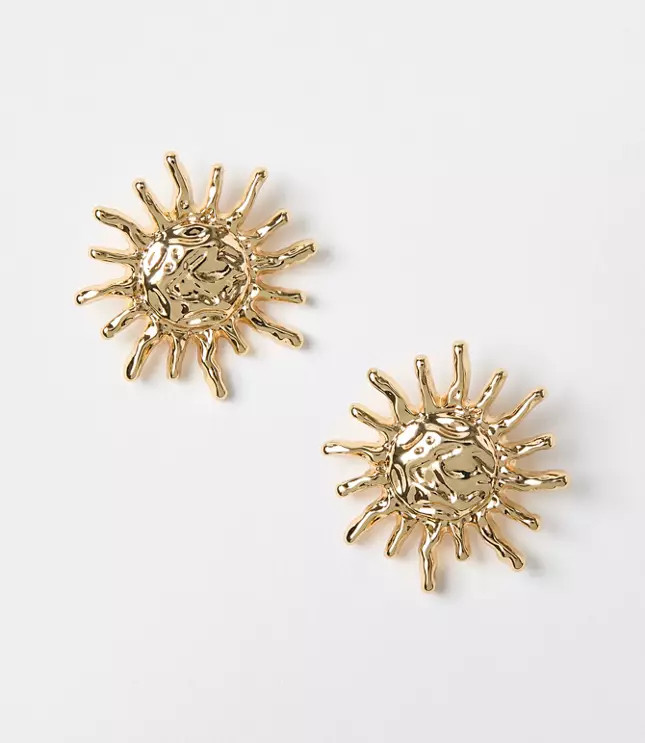 Sun Stud Earrings | LOFT