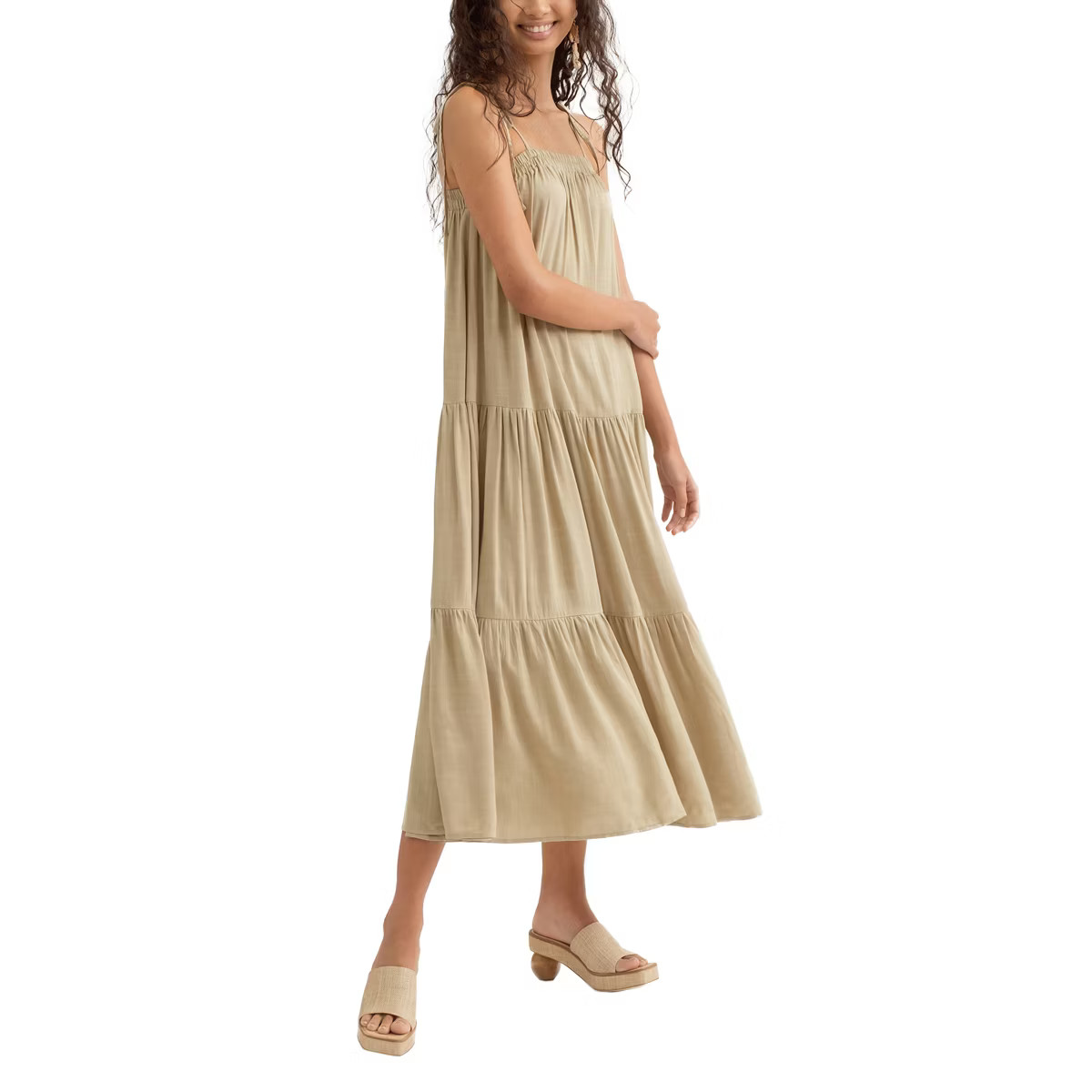 August Sky Women's Solid Midi Dress | Target
