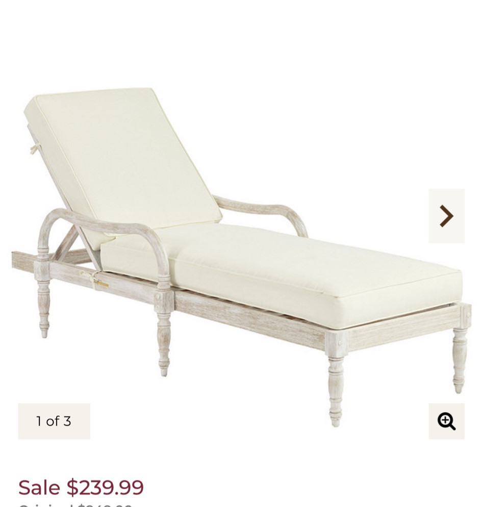 This beautiful chaise lounge is on major sale for less than $240!!! Snag this up for your poolside oasis next summer! 

#LTKsalealert #LTKhome #LTKSeasonal
