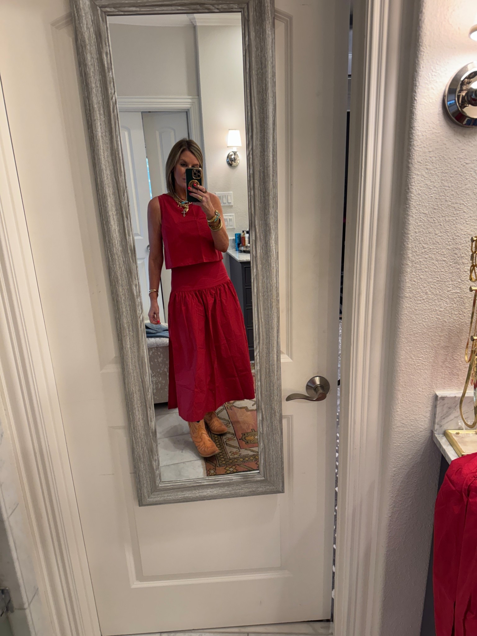 There’s just something about a good skirt set in the spring. 

This two-piece set from Gap is so cute and comfortable. It’s lightweight, breathable, and perfect for warm days ahead. And it comes in other colors too.

The top is 30% off with code GREAT, which makes it even better.

Simple. Feminine. Perfect for spring. 

#LTKmomlife