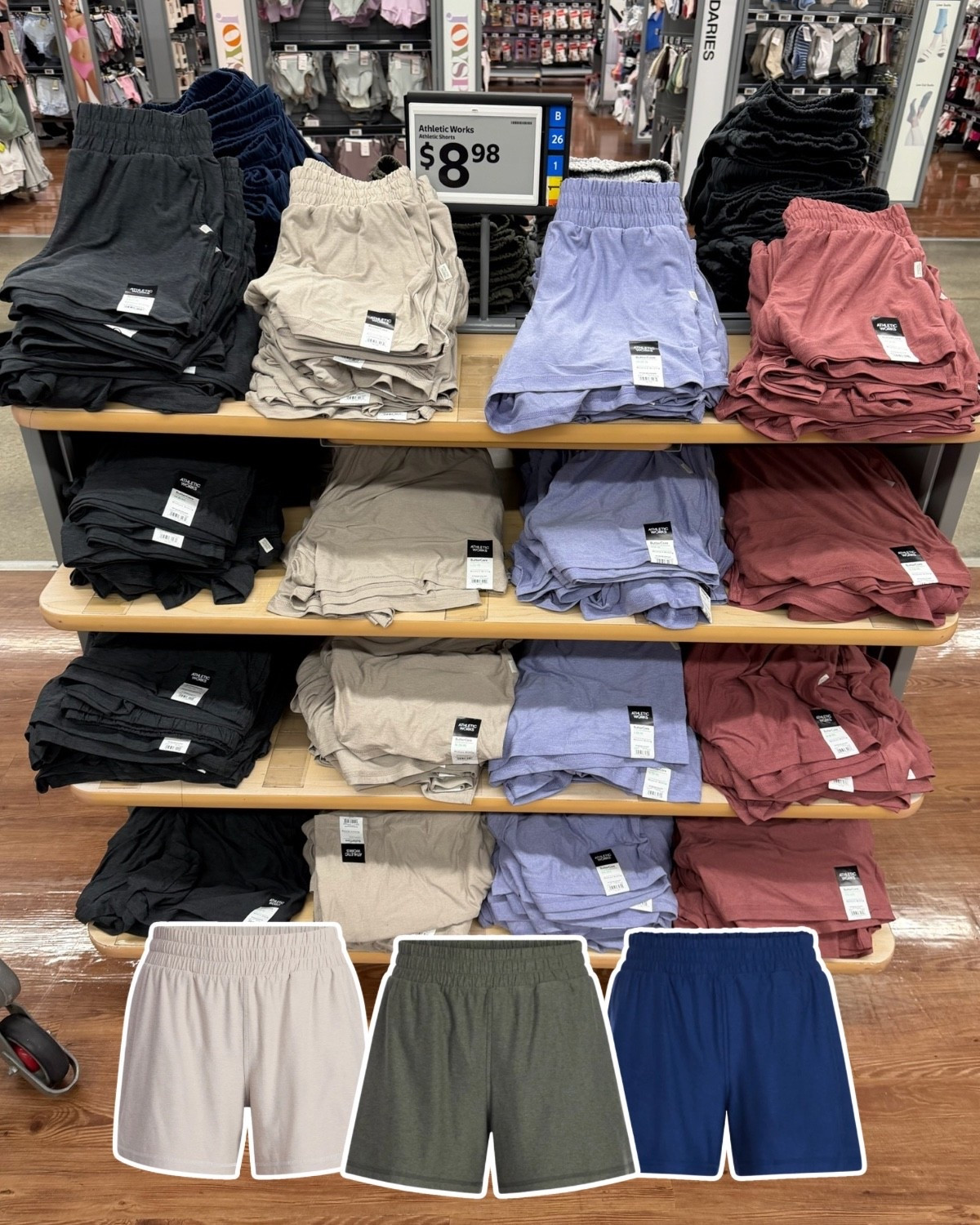 Under $9 these workout shorts at walmart!

#LTKSeasonal #LTKMidsize #LTKActive