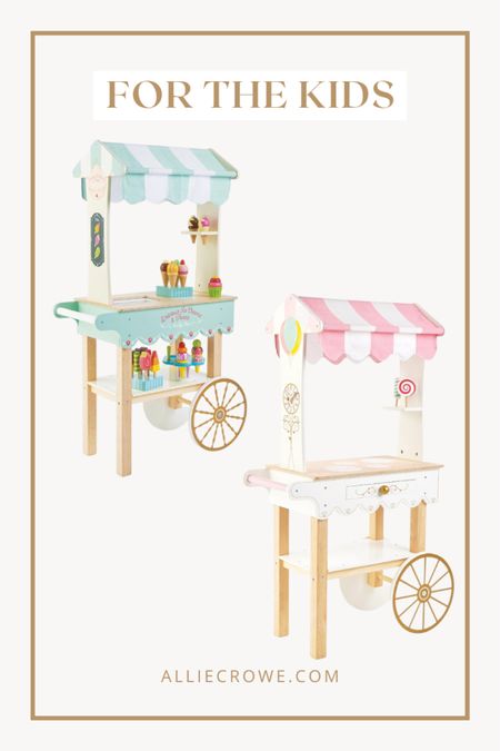 Sweetest little ice cream and tea carts for your little one! Would make the best gift! 
#ltkkids 

#LTKGiftGuide #LTKHolidaySale #LTKHoliday