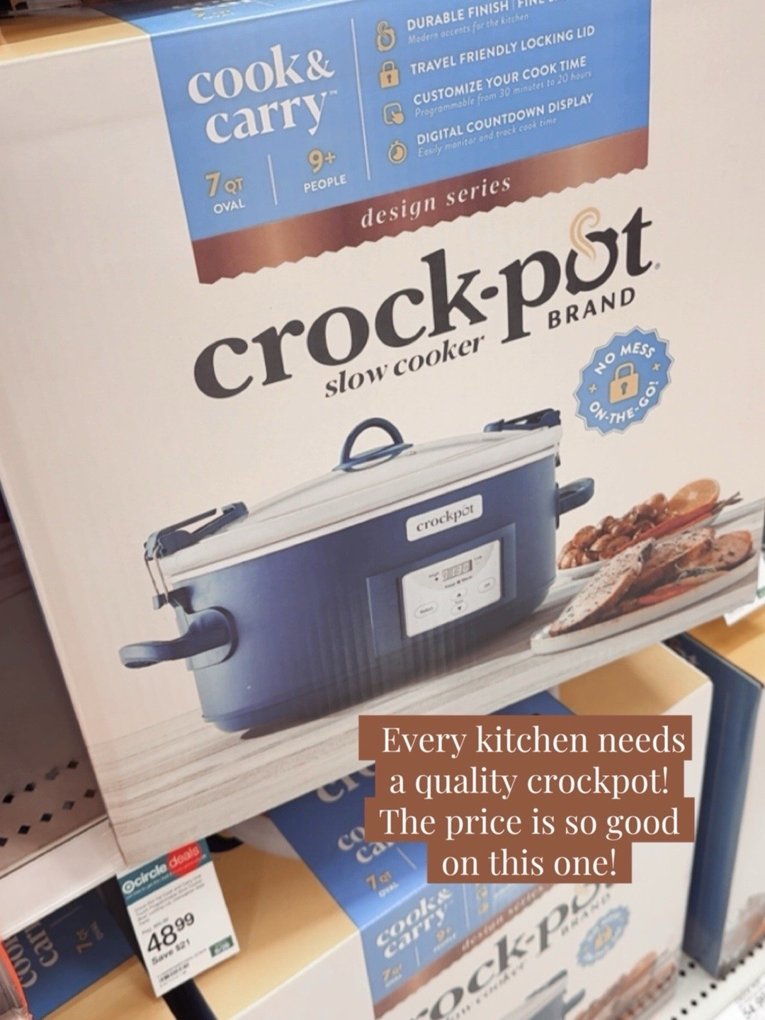 Such a great deal on this crockpot! Easily one of my most used kitchen appliances.

#LTKHome #LTKOver40 #LTKSeasonal