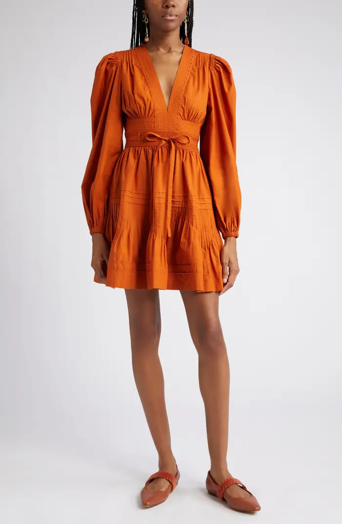 Rosalind Long Sleeve Cotton Dress | Nordstrom