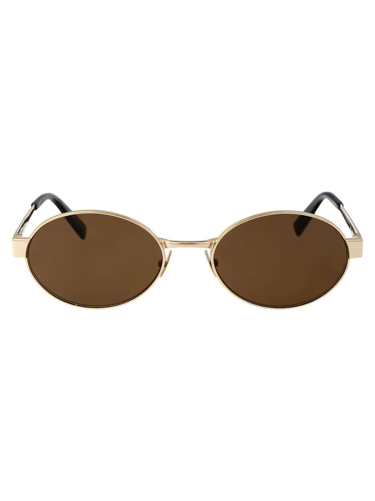 Saint Laurent Eyewear Oval Frame Sunglasses | Cettire Global