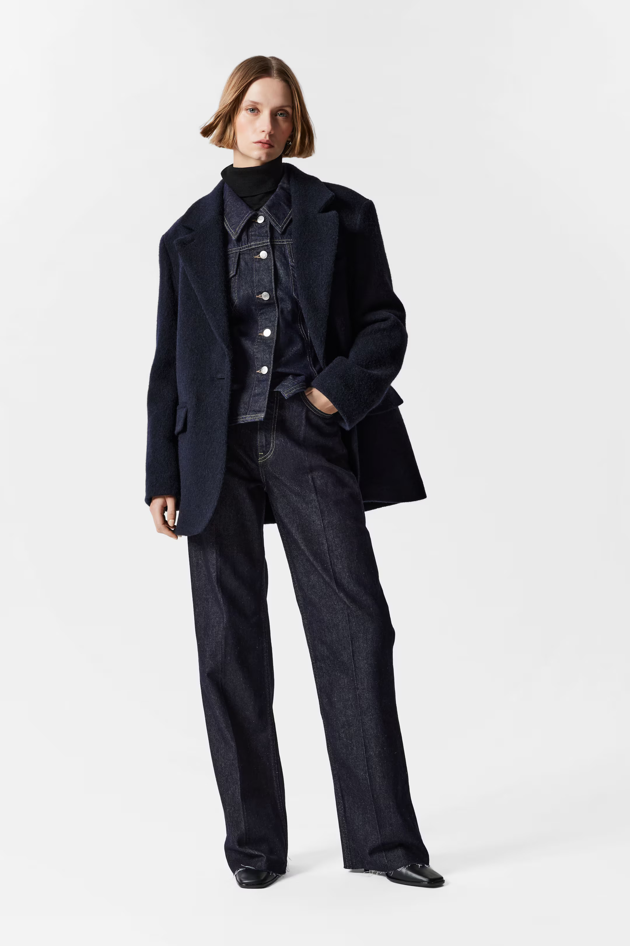 Single-Breasted Wool Blazer | H&M (UK, MY, IN, SG, PH, TW, HK)