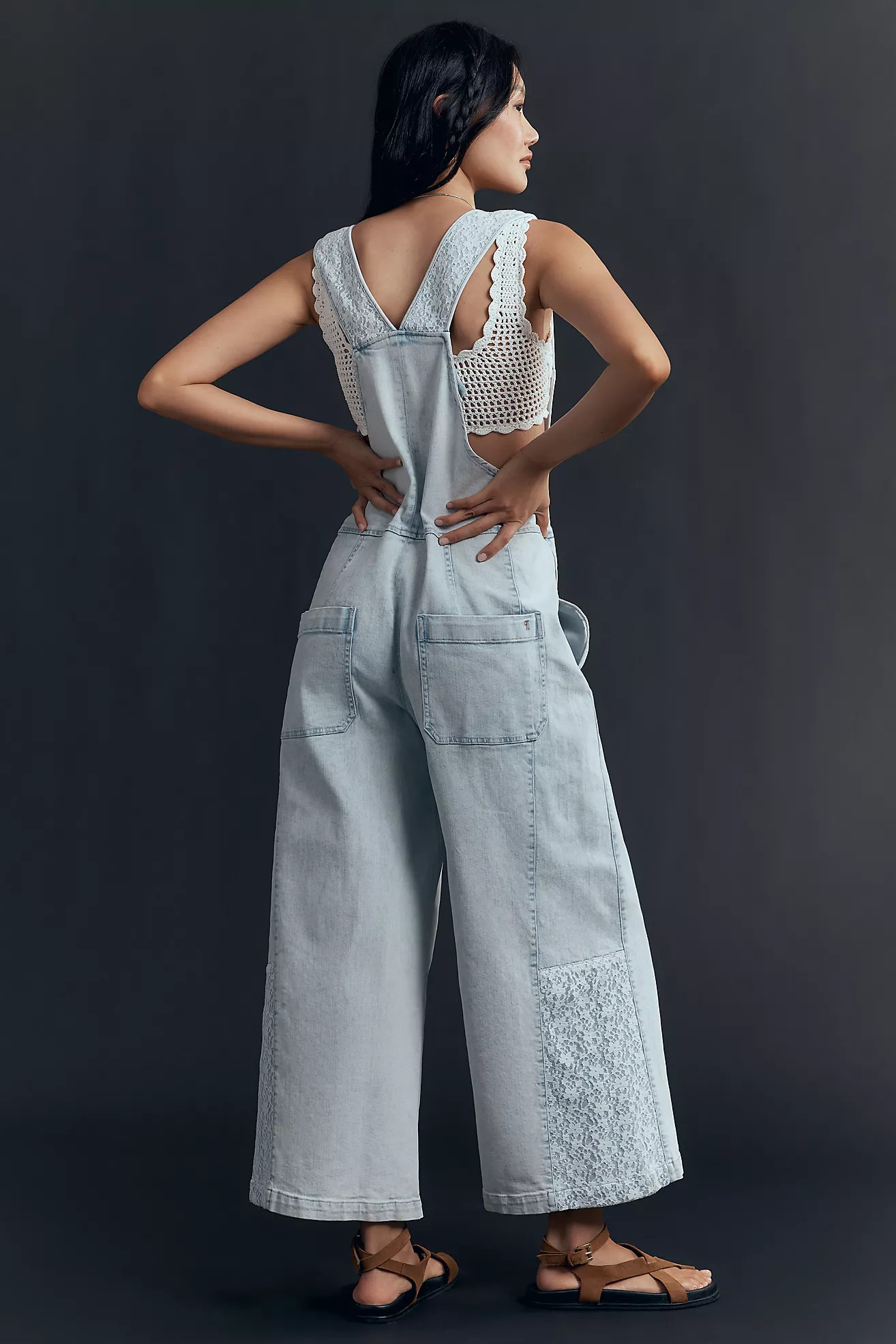 Pilcro Front-Zip Wide-Leg Jumpsuit | Anthropologie (US)