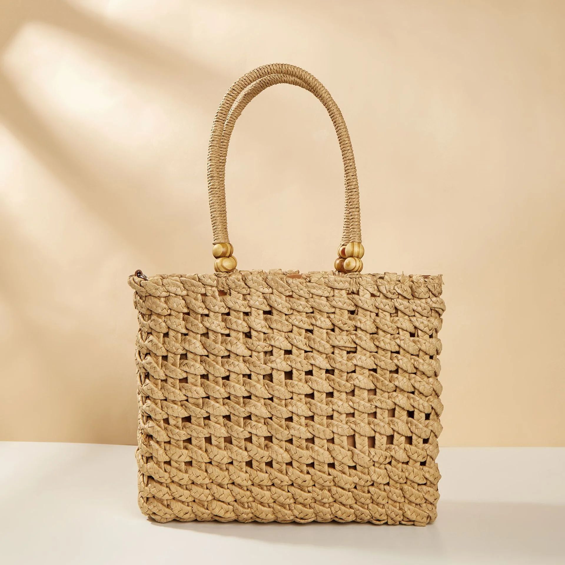 LinYooLi French Woven Bag For Women In Spring And Summer, Niche Vegetable Basket, Seaside Vacatio... | Walmart (US)