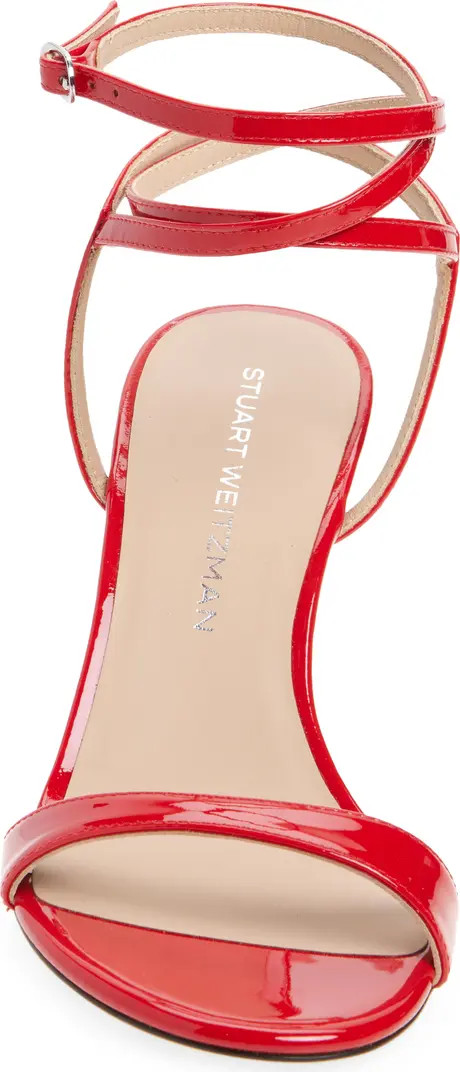 Stuart Weitzman Nudist Wrap 85 Sandal (Women) | Nordstrom | Nordstrom