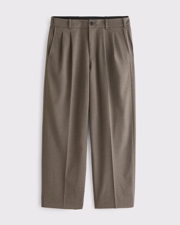 Pleated Baggy Trouser | Abercrombie & Fitch (US)