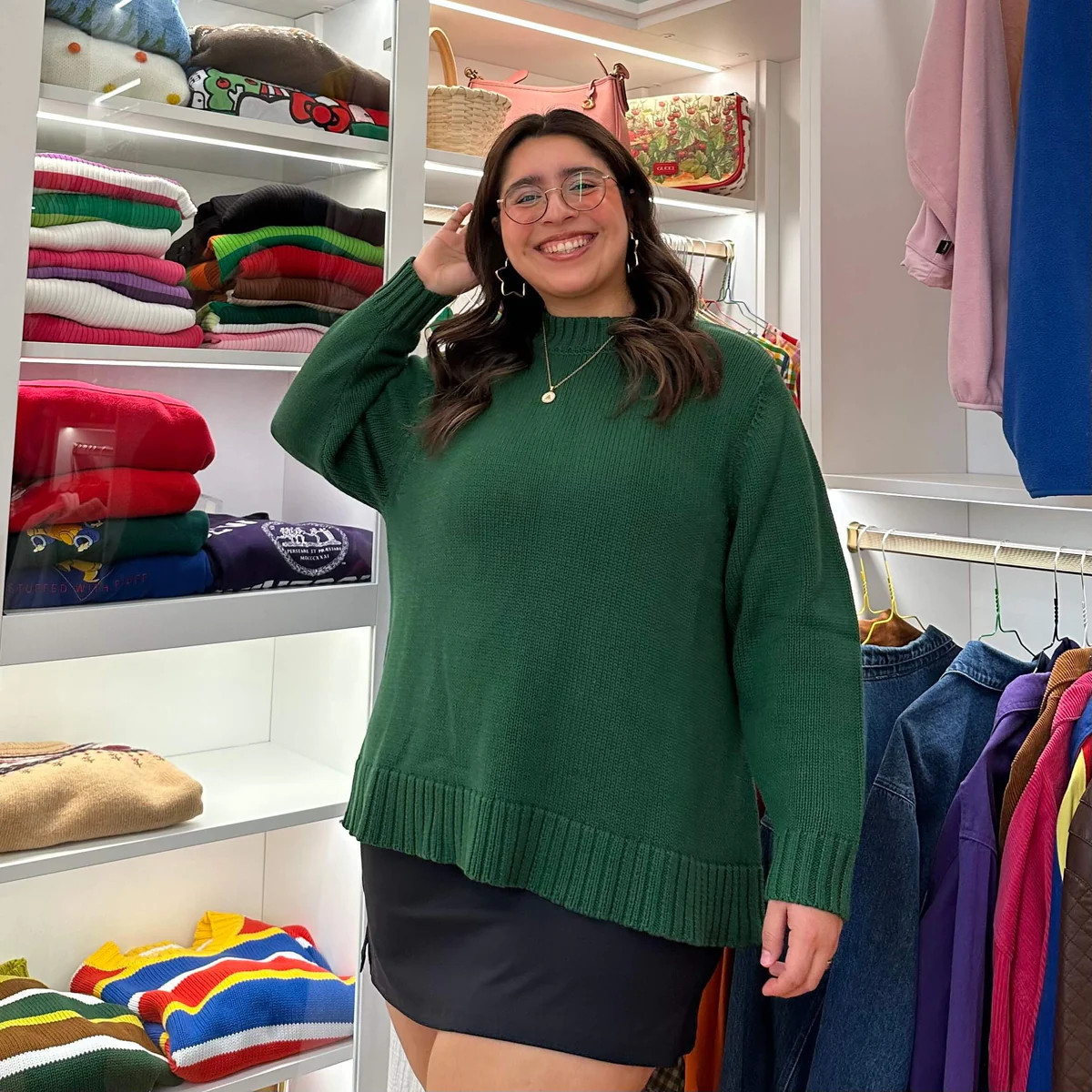 Cozy Day Sweater - Pine | Shiny by Nature