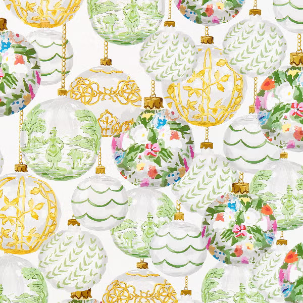 Caspari Savannah Wrapping Paper | The Container Store