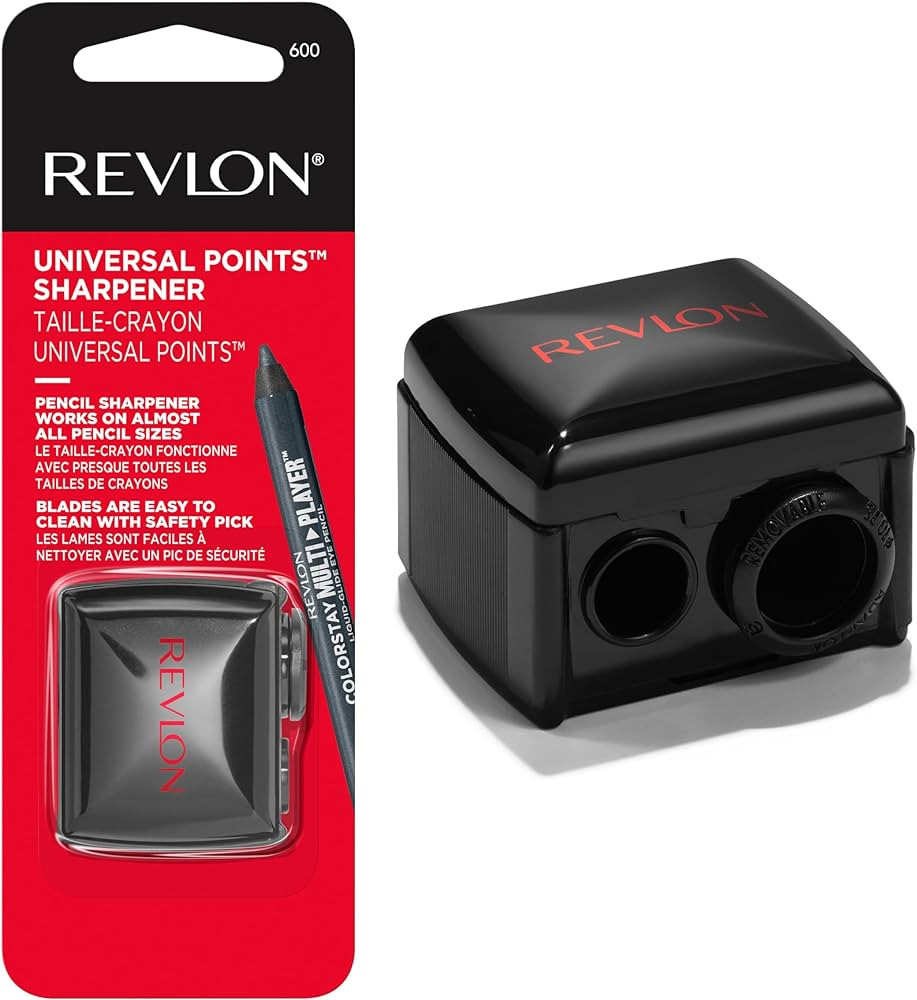 Revlon Makeup Sharpener for Eyeliner, Lip Liner, and More! Universal Sharpener for All Wooden & P... | Amazon (US)