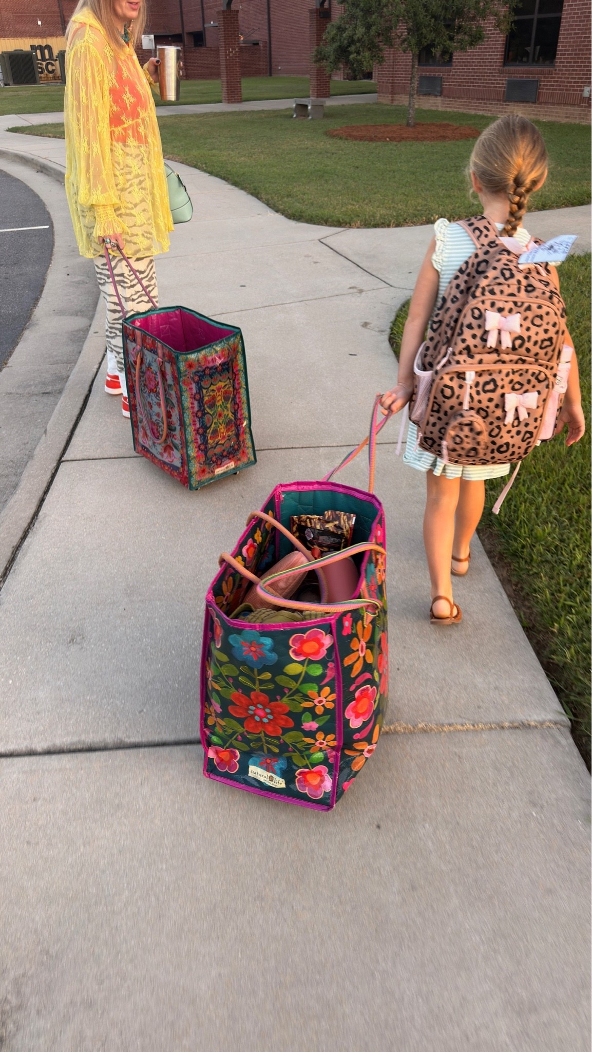 The best little rolling totes and they hold so much!