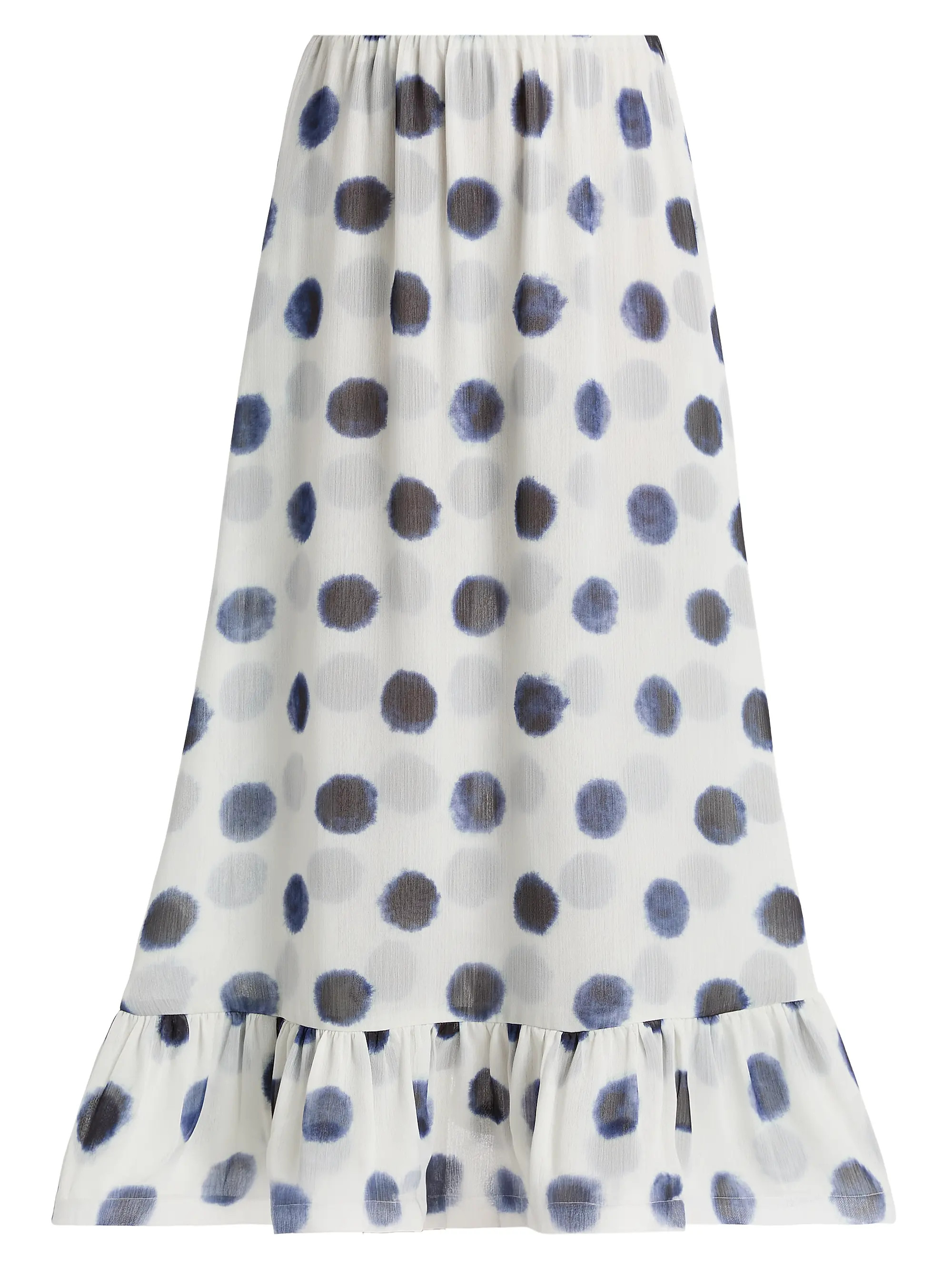 Hope Polka-Dot Midi-Skirt | Saks Fifth Avenue