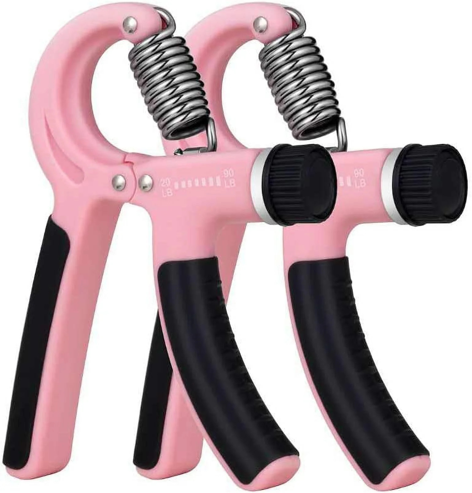 Grip Strength Trainer-2 Pack Hand Grip Strengthener Adjustable Resistance Range 20-90 lbs Non-Sli... | Walmart (US)