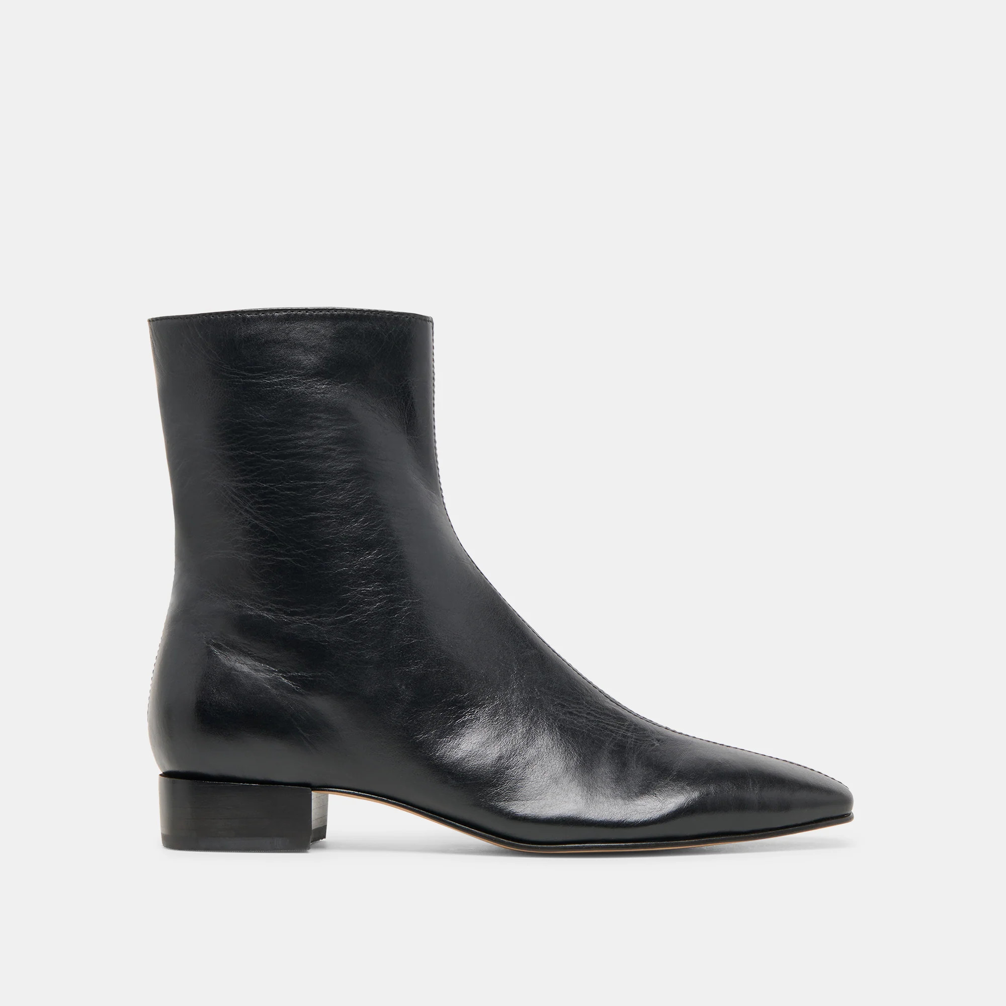 Tarine Booties Black Leather | DolceVita.com
