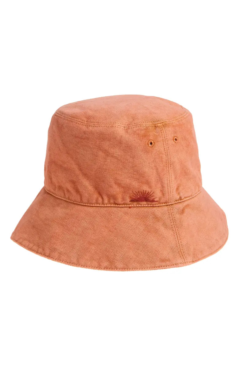 Sunwashed Organic Cotton Canvas Bucket Hat | Nordstrom