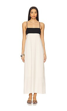 NIA Clove Dress in Ecru from Revolve.com | Revolve Clothing (Global)