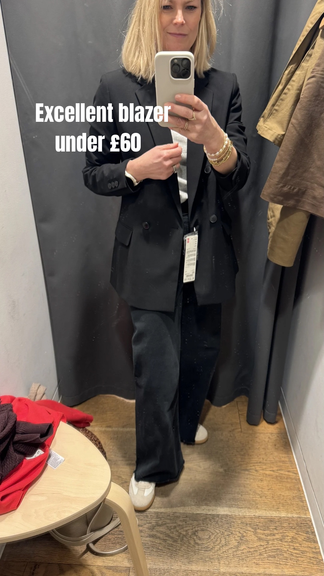 I wouldn’t usually look at Uniqlo for blazers so this one surprised me as it’s a goodie 

Wearing XS although I’d usually size down in their jackets - but I wouldn’t need to with this one. 

Blazers 
Spring jackets 

#LTKeurope #LTKuk #LTKspring