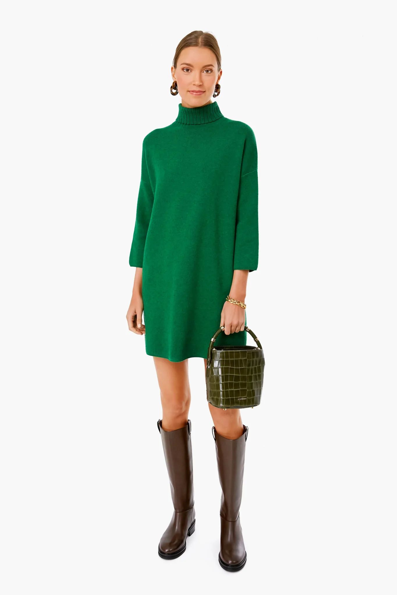 Emerald Green Vivianne Dress | Tuckernuck (US)