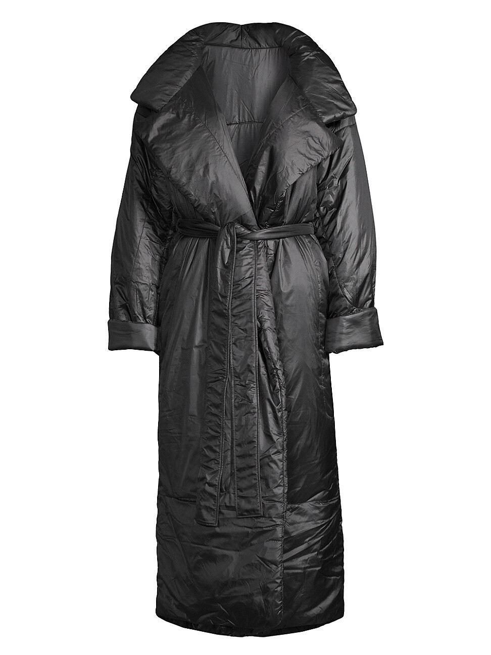 Women's Long Sleeping Bag Coat - Black - Size XS | Saks Fifth Avenue