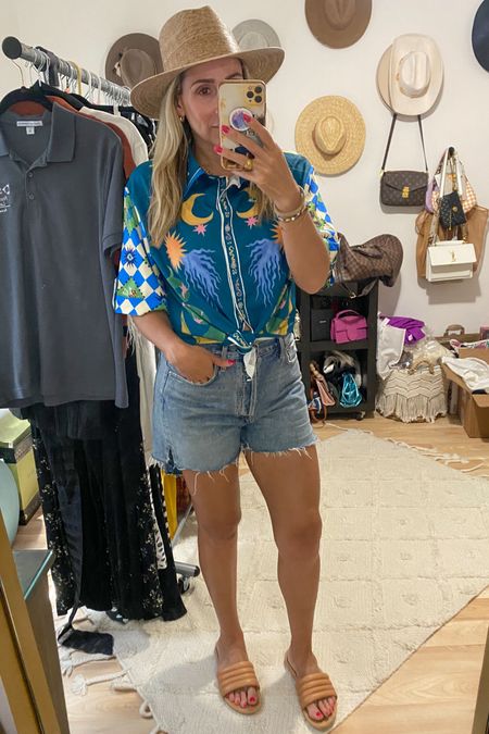 Thıs adorable designer dupe top is part of a set from Amazon. If worn together it definitely screams vacation vibes but is also cute worn apart. I ordered a size medium but could have sized down to a small. 👌🏻🏝️

#LTKTravel #LTKFindsUnder50 #LTKFindsUnder100